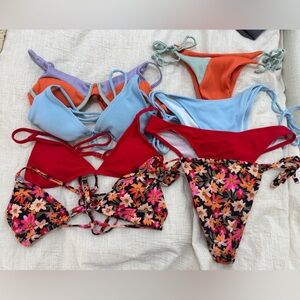 Lot of size small shein bikinis